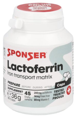 SPONSER Lactoferrin Kaps Ds 90 Stk
