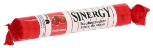 SINERGY Traubenzucker Erdbeere          Rolle 40 g