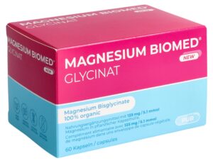 MAGNESIUM BIOMED Glycinat Kaps 125 mg Blist 60 Stk