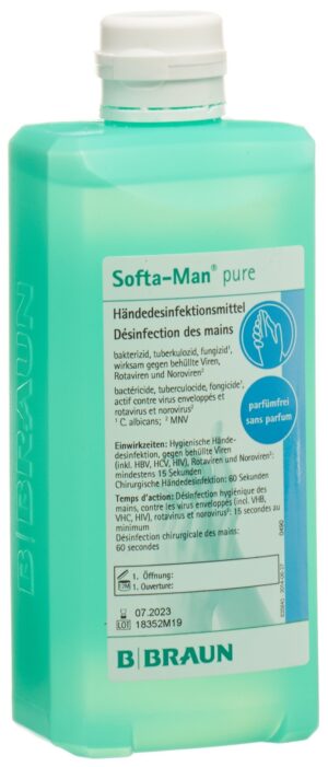 SOFTA-MAN PURE Händedesinf                  500 ml