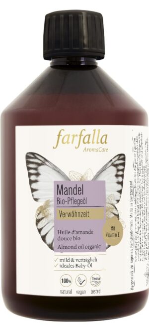 FARFALLA Bio-Pflegeöl Mandel 500 ml