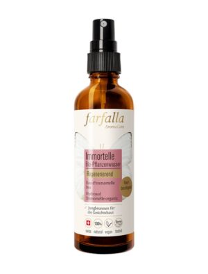 FARFALLA Bio-Pflanzenwasser Immortelle   Spr 75 ml