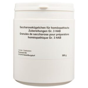 PHYTOMED Saccharosekuegelch Gr3 neutral HAB 500 g
