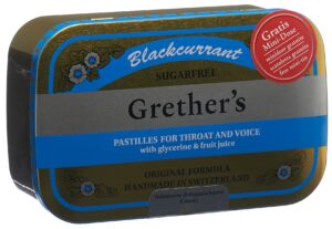 GRETHERS Blackcurrant Past o Z            Ds 440 g