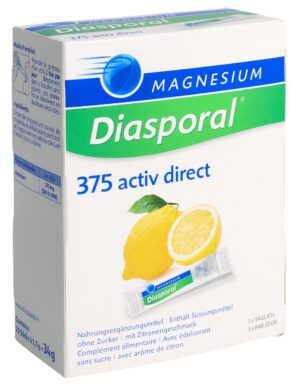 MAGNESIUM DIASPORAL Activ Direct zitrone    20 Stk