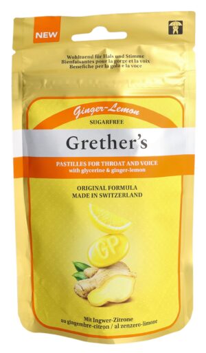 GRETHERS Ginger Lemon Past o Z           Btl 110 g