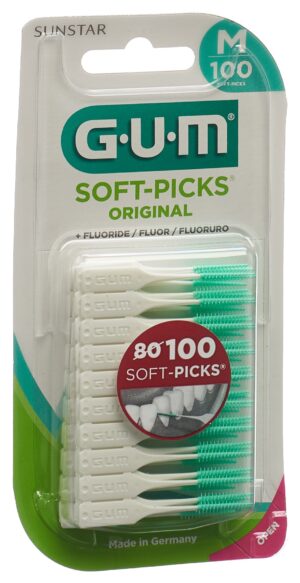 GUM Soft-Picks Original Medium             100 Stk