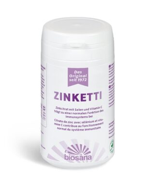 ZINKETTI Vitamin C Zink Tabl            Ds 128 Stk