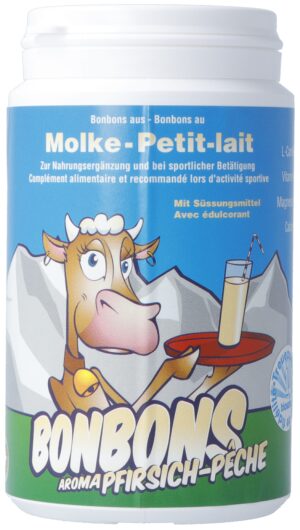 BIOSANA Molke Bonbons L-Carnitin Pfirs Ds 190 Stk