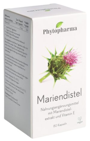 PHYTOPHARMA Mariendistel Kaps Ds 80 Stk