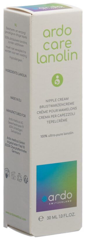 ARDO CARE LANOLIN Brustwarzencr D/F/I/NL/ETb 30 ml