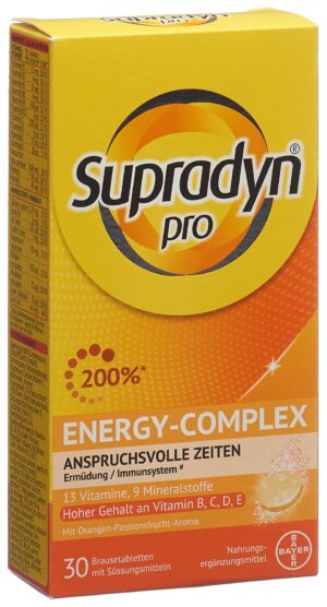 SUPRADYN pro energy-complex Brausetabl      30 Stk
