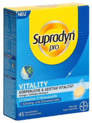 SUPRADYN pro Vitality Brausetabl            45 Stk