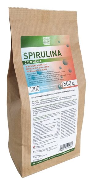 NATURKRAFTWERKE Spirulina Californ Pressl 1000 Stk