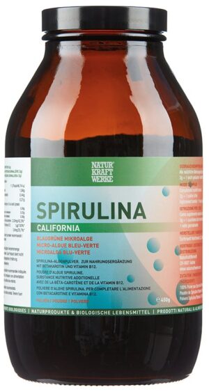NATURKRAFTWERKE Spirulina California Pulver 450 g