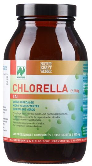 NATURKRAFTWERKE Chlorella Tai Pressl Bio 500 Stk