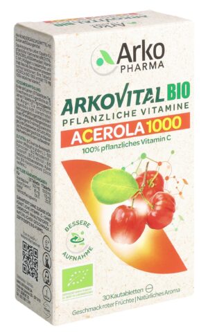 ARKOVITAL Acero Arko Tabl 1000 mg Bio       30 Stk