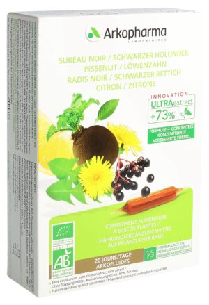 ARKOFLUIDE Holu Rett Löwen Zit Bio Trinkamp 20 Stk