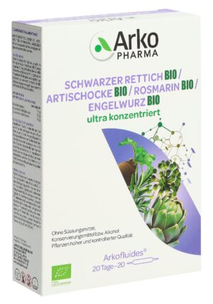 ARKOFLUIDE Arti Rett Rosma Eng Bio Trinkamp 20 Stk