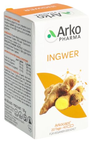 ARKOCAPS Ingwer Kaps Bio                 Ds 40 Stk