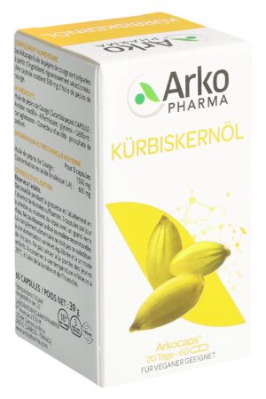 ARKOCAPS Kürbiskernöl Kaps               Ds 60 Stk