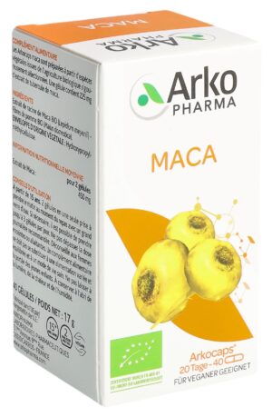 ARKOCAPS Maca Kaps Bio                   Ds 40 Stk