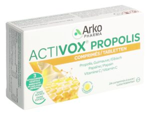 ACTIVOX Propolis Honig-Zitronen Lutschtabl  24 Stk