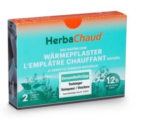 HERBACHAUD Wärmepflaster 19x7cm 2 Stk