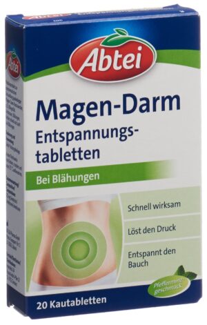 ABTEI Magen-Darm-Entspannung Kautabl  Blist 20 Stk
