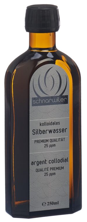 SCHNARWILER kolloidales Silberwasser 25ppFl 250 ml