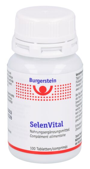 BURGERSTEIN Selenvital Tabl 100 Stk