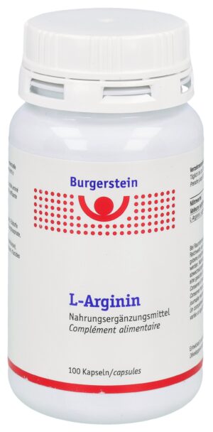 BURGERSTEIN L-Arginin Kaps                 100 Stk