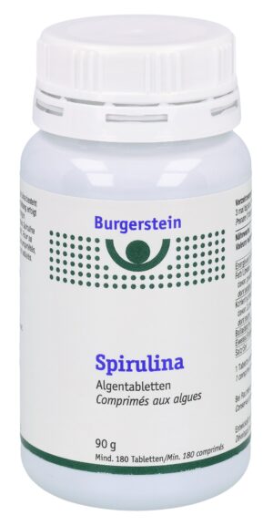 BURGERSTEIN Spirulina Tabl Ds 180 Stk