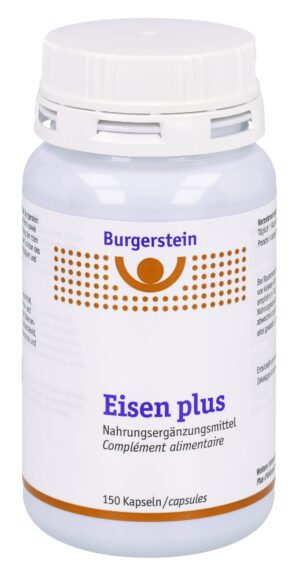 BURGERSTEIN Eisen plus Weichkaps Ds 150 Stk