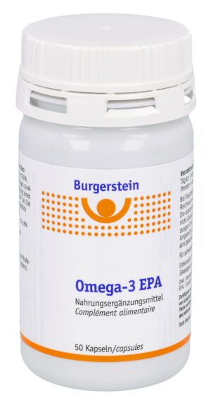 BURGERSTEIN Omega 3-EPA Weichkaps Ds 50 Stk