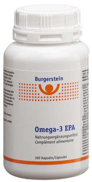 BURGERSTEIN Omega 3-EPA Weichkaps       Ds 100 Stk