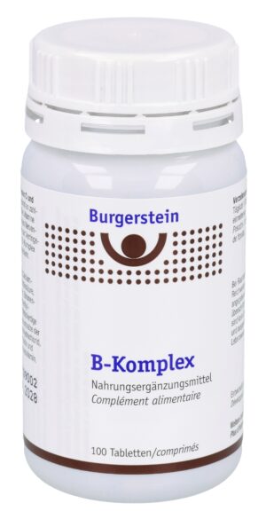 BURGERSTEIN B-Komplex Tabl                 100 Stk