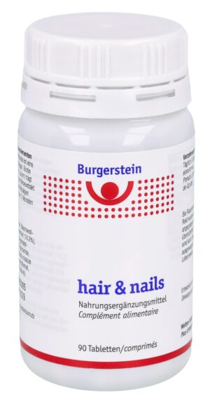 BURGERSTEIN Hair & Nails Tabl 90 Stk