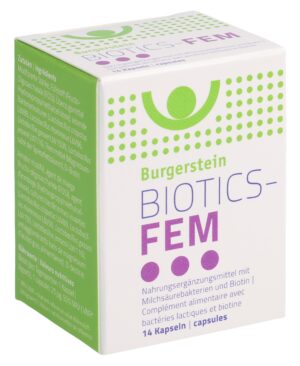 BURGERSTEIN Biotics-FEM Kaps                14 Stk
