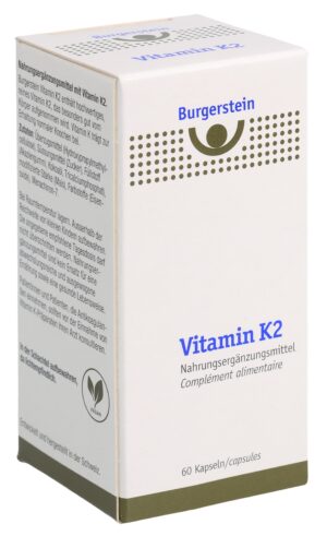 BURGERSTEIN Vitamin K2 Weichkaps 180 mcg Ds 60 Stk