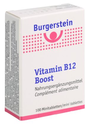 BURGERSTEIN Vitamin B12 Boost Minitabl 100 Stk