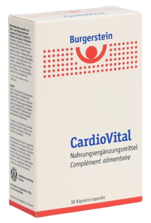 BURGERSTEIN CardioVital Kaps          Blist 30 Stk