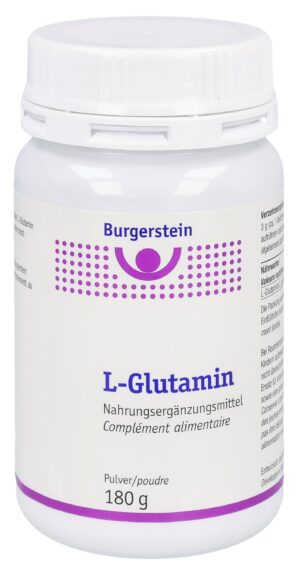 BURGERSTEIN L-Glutamin Plv Ds 180 g