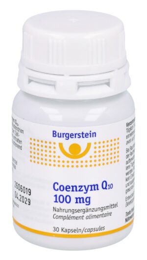 BURGERSTEIN Coenzym Q10 Kaps 100 mg Ds 30 Stk
