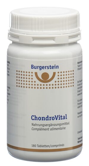 BURGERSTEIN ChondroVital Tabl           Ds 180 Stk
