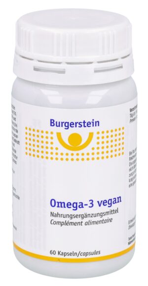 BURGERSTEIN Omega-3 Kaps vegan Ds 60 Stk