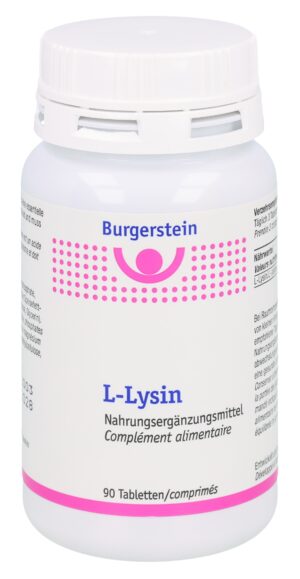BURGERSTEIN L-Lysin Tabl Ds 90 Stk