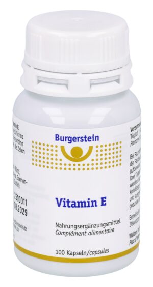 BURGERSTEIN Vitamin E Kaps Ds 100 Stk