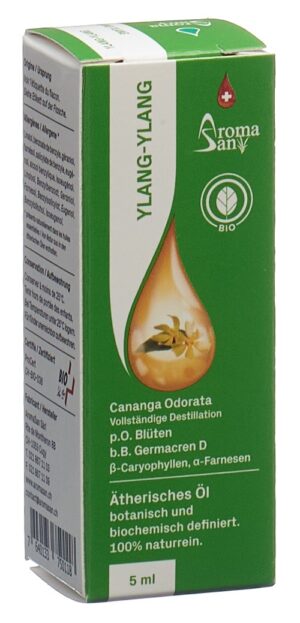 AROMASAN Ylang Ylang linal Äth/Öl Schacht Bio 5 ml