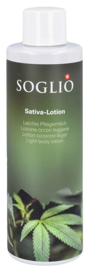 SOGLIO Pflegemilch Sativa                Fl 200 ml